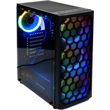 Revenge X-Drive 4 Adet Rgb Fanlı Mesh Panel Gaming Oyuncu Kasası (Psu