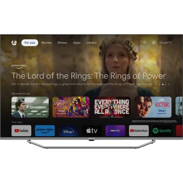 55 inç Grundig Rıo 4K Ultra HD Smart TV LED Ekran ile HDR Desteği ve Gelişmiş Görüntü