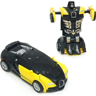 Uğur Böceği Ticaret Robota Dönüşen Araba  Transformers It Bırak - Bugatti