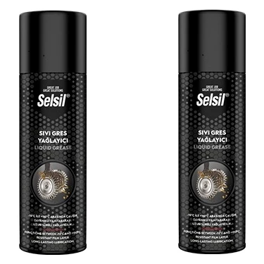 Selsil Sıvı Gres Sprey 500ML Zincir Yağlama Sprey - 2