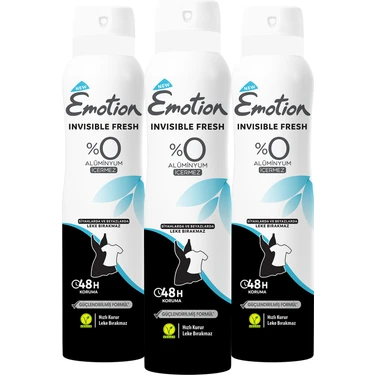 Emotion Invisible Fresh Kadın Deodorant 150ML x