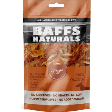 Baffs Naturals Kuzu Kamış %100 Doğal Çiğnemelik Köpek Ödül Maması 100