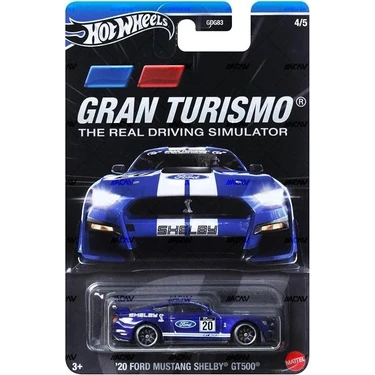 Hot Wheels Gran Turısmo Arabaları Özel Seri 20 Ford Mustang Shelby GT500