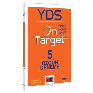 Yargı Yayınevi 2024 YDS On Target 5 Özgün