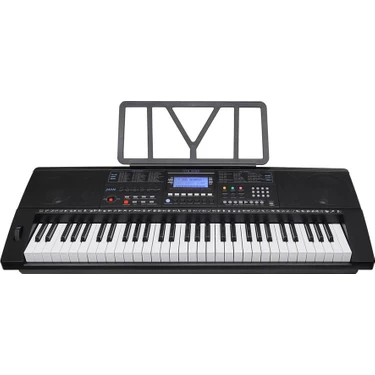 Jwin JTK-3400 61 Tuş Hassasiyetli Org Modeli Gelişmiş Özelliklerle ve Nota Standı
