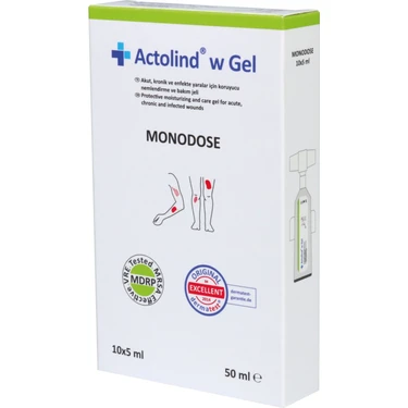 Actolind Actolınd® W Gel Monodose 10 x 5 ml [yara Iyileştirme