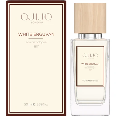 Ojijo London White Erguvan Kolonya 50 ml - 80°