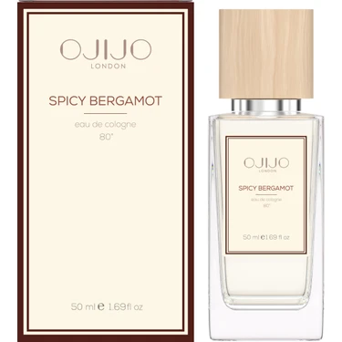 Ojijo London Spicy Bergamot Kolonya 50 ml - 80°