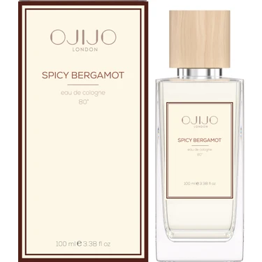 Ojijo London Spicy Bergamot Kolonya 100 ml - 80°