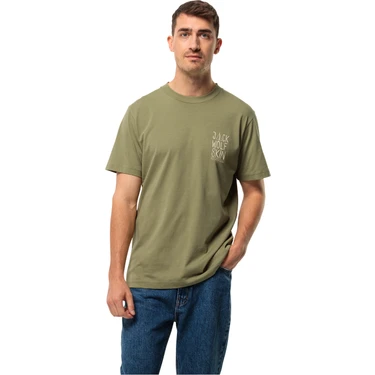 Jack Wolfskin Jack Tent T Erkek T-shirt