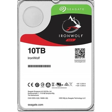 Seagate Ironwolf 10TB 7200RPM 256MB