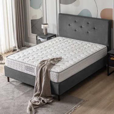 Us. Sleepıng Full Ortopedik Grey Yaylı Yatak (21Cm)