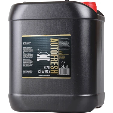 Auto Fresh Hızlı Cila 5 kg Seramik Etkili Oto Parlatıcı Koruyucu Carnuaba Wax ile Aracınıza