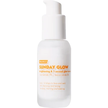 Frankly %5 Niacinamide İçeren Cilt Tonu Eşitleyici, Aydınlatıcı ve Leke Karşıtı Sunday Glow Serum