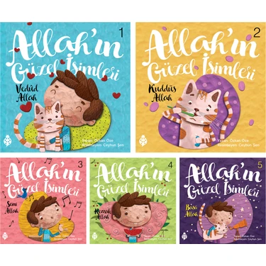 Allahın Güzel İsimleri 1. Set (5 Kitap) - Özkan