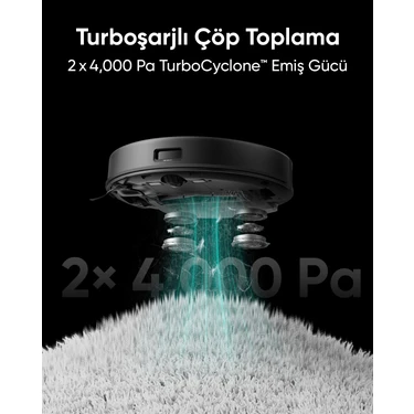 Anker Eufy Clean X8 Pro Akıllı Robot Süpürge - Çift Türbin Fiyatı