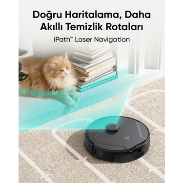 ☆【Anker】Eufy Clean X8 Pro Anker Eufy Clean X8 Pro Akıllı Robot Süpürge - Çift Türbin Fiyatı
