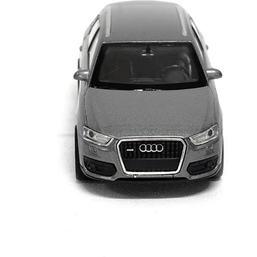 Modèle Réduit Audi Q3 2013 Gris Métallisé Welly - Échelle 1:34-1:39, 4,5 Pouces - Neuf