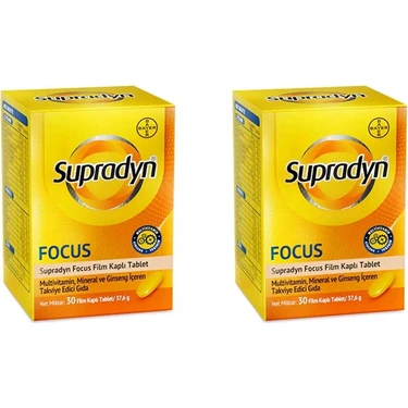 Supradyn Energy Focus 2 Li