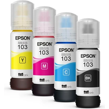 Ofisomi Epson 103 Orjinal 4 Renk Mürekkep