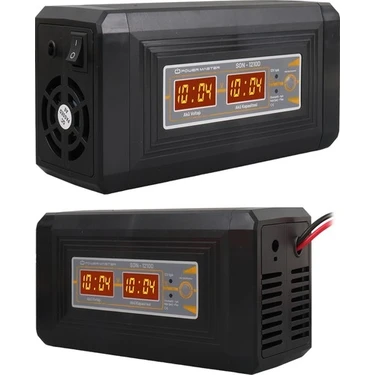 Powermaster SON-1210D 12-24 Volt 10 Amper Akıllı Akü Şarj Cihazı Aleti Dijital Ekran Dolum Sonrası