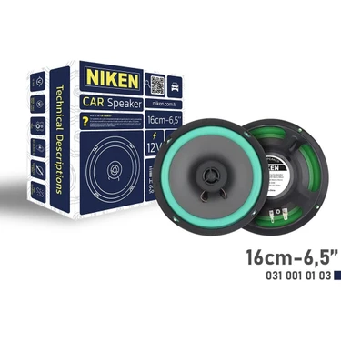 Niken Araç Hoparlörü 16CM (6.5 Inç) Tüm Modellere