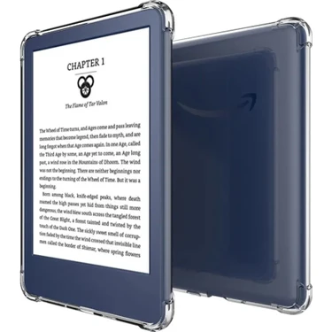 Amazon Kindle 6 Basic 2022 2024 E-Kitap Okuyucu Kılıfı Kitabı