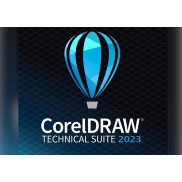 Corel Coreldraw Technical Suite 2023 - 1 Pc Lifetime/ömür Boyu Kalıcı