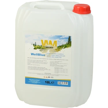 Wellmax İGSAŞ Adblue (WellBlue) 18 Litre - Euro 4/5/6 Motorlar İçin Özel