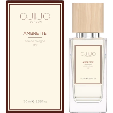 Ojijo London Ambrette Kolonya 50 ml - 80° Eau De