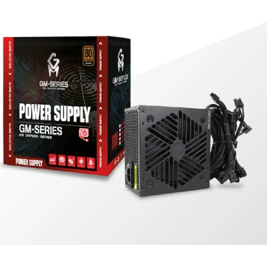 Gamemaster 600W 80+ Bronze Kasa Power Supply Psu Güç