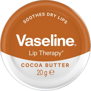 Vaseline Lip Therapy Yumuşatıcı Dudak Kremi Kakao Yağı 20