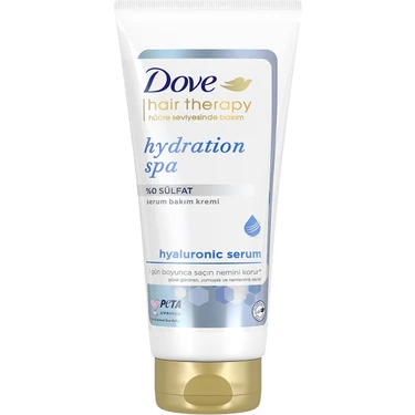 Dove Hair Therapy Serum Saç Bakım Kremi Hydration Spa %0 Sülfat 170