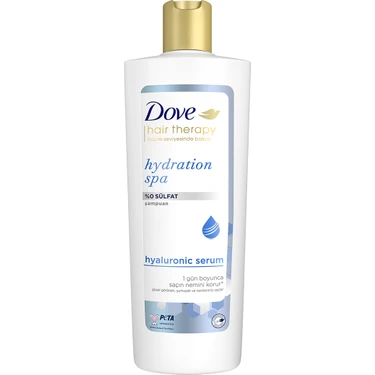 Dove Hair Therapy Saç Bakım Şampuanı Hydration Spa %0 Sülfat 350