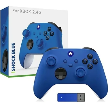 Kepang 2.4g Mavi-Kablosuz 2.4g Kontrolü Xbox Serisi X/s Kontrolü Xbox One Serisi Gamepad Pc