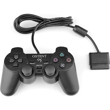 Kepang Kablolu Analog Denetleyici Gamepad Joystick Joypad Sony Playstation Ps2 Ps1 Ps One Psx