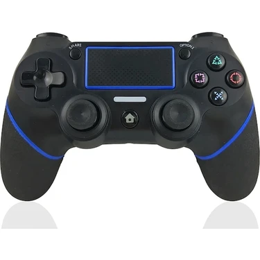 Kepang Siyah Mavi-Cep Telefonu ve Bilgisayar Oyun Tahtası Ps4 Denetleyici Joystick Bluetooth