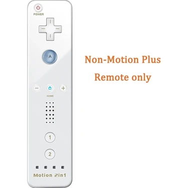 Kepang W Uzaktan Hareket Yok-Nintendo Wii Denetleyicisi Için Dahili Motion Plus Uzaktan Kumanda Wii