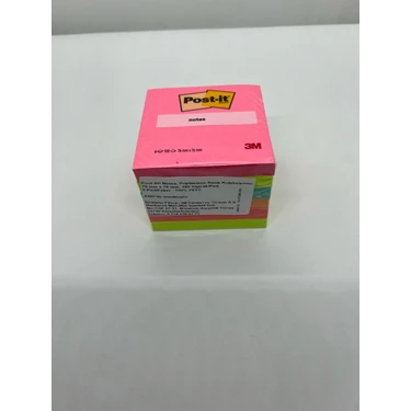 3m Post-It Not Poptimistic 76MM*76MM 100 Yaprak 6