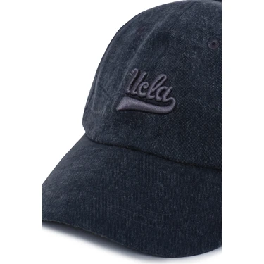 Ucla Fortuno Gri Baseball Cap Nakışlı  Unisex