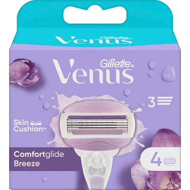 Gillette Venus Comfort Glide Breeze 4 Adet Yedek