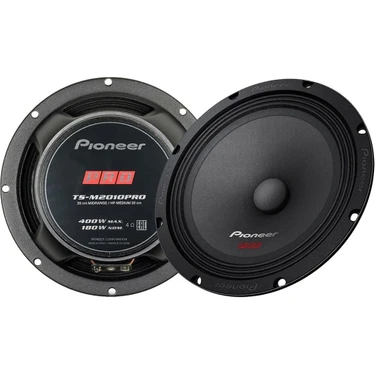 Pıoneer TS-M2010PRO 20 cm Max 400 Watt Mıdrange Oto Hoparlör Fiyatı