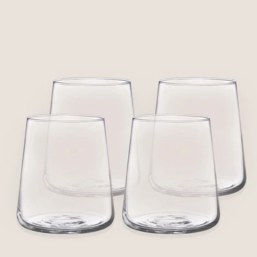 Arletta Su Bardağı Seti 380 ml 4'lü Set