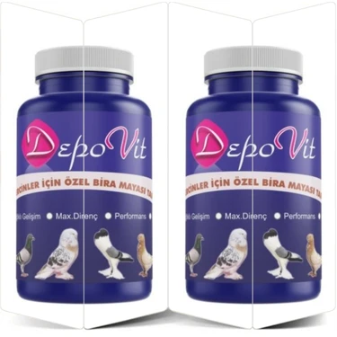 Depovit -- 2'Li Sarımsaklı Bira Mayası Tableti