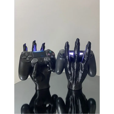 Design By Dekoratif Kol Tutucu, Canavar El Joystick Kumanda Standı, Xbox / Ps4 / Ps5