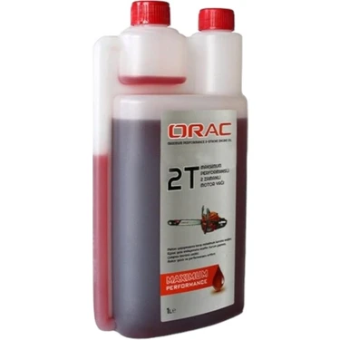 Orac 2 Zamanlı Motor Yağı 1 Litre Ölçekli