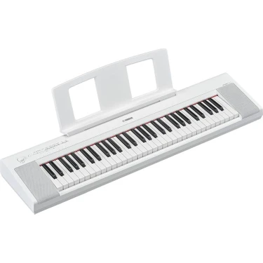 Yamaha Np-15 Piaggero 61 Tuşlu Beyaz Eğitim