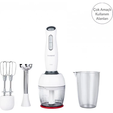 Homend Handmaid 1904h Bulut Kremi Blender