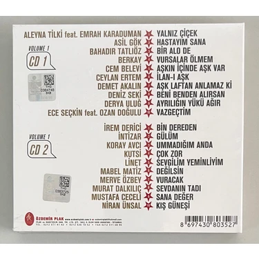 Yıldız Tilbe'nin Yıldızlı Şarkıları Volume 1 CD (Jelatininde Fiyatı