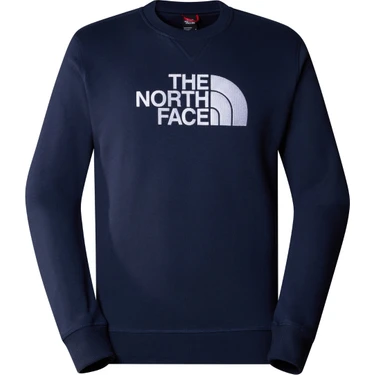 The North Face Drew Peak Crew Erkek Lacivert